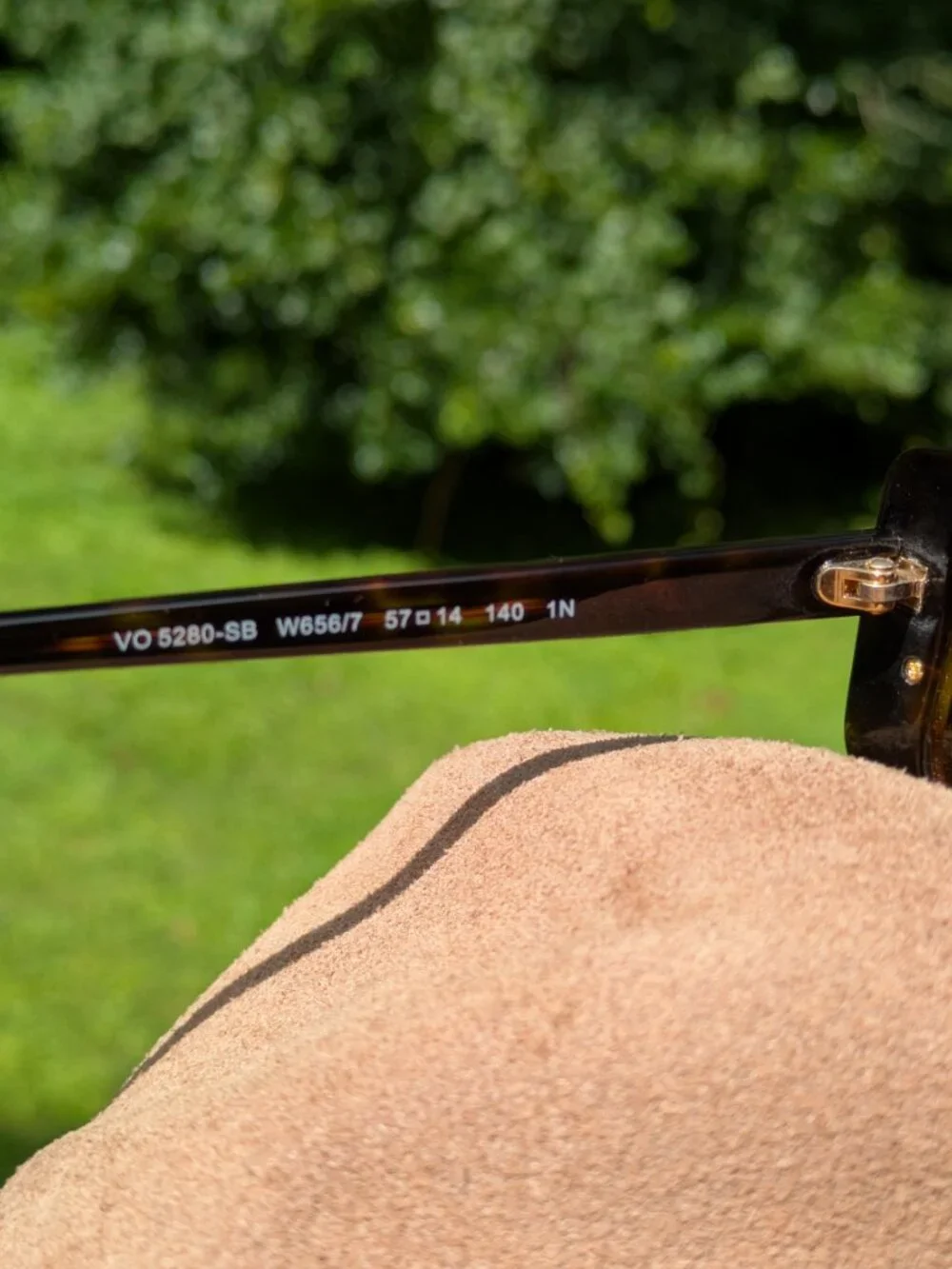 Vogue Gigi Hadid Sunglasses VO5280-SB Havana Y2K Inspired